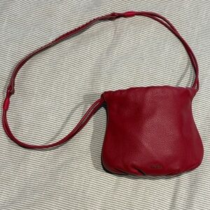 The Sak Cherry Red Crossbody Bag